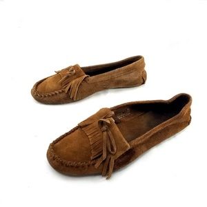 Minnetonka moccasins.
